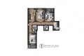 Appartement 3 chambres 90 m² Minsk, Bélarus