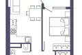 Квартира 1 спальня 42 м² Батуми, Грузия