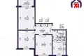 Appartement 3 chambres 64 m² Minsk, Bélarus