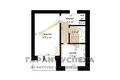 Apartamento 1 habitación 33 m² Muchaviecki sielski Saviet, Belarús