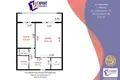 Wohnung 1 zimmer 36 m² Minsk, Belarus