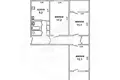 3 room apartment 69 m² Muchaviecki sielski Saviet, Belarus