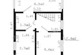 House 26 m² Telminski sielski Saviet, Belarus