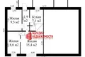 3 room house 46 m² Stancyja Razanka, Belarus