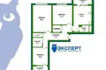 Appartement 3 chambres 84 m² Baraulianski sielski Saviet, Bélarus