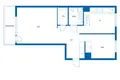 Mieszkanie 2 pokoi 58 m² Hollola, Finlandia