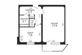 Mieszkanie 1 pokój 35 m² Mińsk, Białoruś
