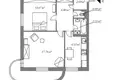 2 room apartment 52 m² Vilnius, Lithuania