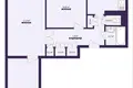 3 room apartment 64 m² Salihorsk, Belarus