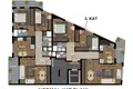 Appartement 3 chambres 91 m² Muratpasa, Turquie