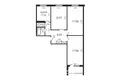 Квартира 3 комнаты 68 м² Минск, Беларусь