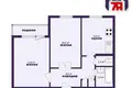 Квартира 2 комнаты 51 м² Молодечно, Беларусь