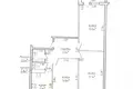Appartement 3 chambres 70 m² Zarecca, Bélarus