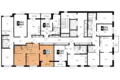 2 room apartment 54 m² Leninsky District, Russia