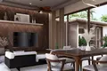 Complexe résidentiel New residential complex of furnished villas with pools in Maret, Samui, Thailand
