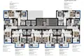 Mieszkanie 2 pokoi 54 m² Alanya, Turcja