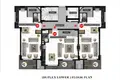 Wohnung 2 zimmer 58 m² Alanya, Türkei
