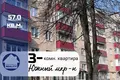 3 room apartment 57 m² Baranavichy, Belarus
