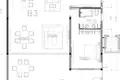 Appartement 2 chambres 137 m² Ban Bang Thao, Thaïlande