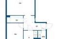 Wohnung 2 zimmer 46 m² Tyry, Finnland
