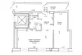 Квартира 2 комнаты 58 м² Минск, Беларусь