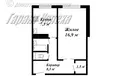 1 room apartment 37 m² Brest, Belarus