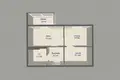 1 room apartment 37 m² Aziarco, Belarus