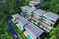 Complexe résidentiel Complex of villas with swimming pools and panoramic views close to beaches, Chalong, Phuket, Thailand