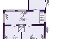 Casa 43 m² Drackauski sielski Saviet, Belarús