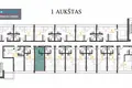 1 room apartment 19 m² Vilnius, Lithuania