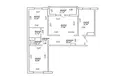 Квартира 3 комнаты 77 м² Минск, Беларусь
