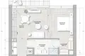 Квартира 1 спальня 58 м² Mina Al arab, ОАЭ