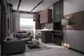 Квартира 1 комната 45 м² Аланья, Турция
