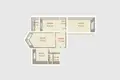 3 room apartment 79 m² Minsk, Belarus