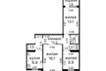 3 bedroom apartment 64 m² Minsk, Belarus
