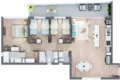 Квартира 1 спальня 37 м² Винья-дель-Мар, Чили