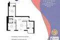 3 room apartment 67 m² Maladzyechna, Belarus