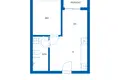 Appartement 2 chambres 36 m² Pattaya, Thaïlande