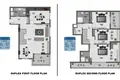 Attique 4 chambres 210 m² Muratpasa, Turquie