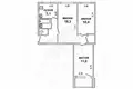 3 room apartment 54 m² Muchaviecki sielski Saviet, Belarus