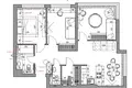 Apartamento 3 habitaciones 73 m² Odesa, Ucrania