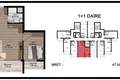 Apartamento 1 habitación 33 m² Mezitli, Turquía