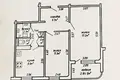Квартира 51 м² Минск, Беларусь
