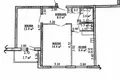 Appartement 2 chambres 49 m² Slonim, Bélarus