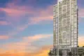 Complexe résidentiel Residential complex with terrace and swimming pool, on the shores of the Dubai Water Canal, in the popular area of Business Bay, Dubai, UAE
