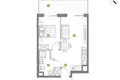 Mieszkanie 2 pokoi 36 m² Warszawa, Polska