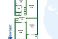 3 room apartment 62 m² Minsk, Belarus