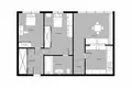 Appartement 2 chambres 53 m² Varsovie, Pologne