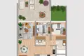 Квартира 2 комнаты 108 м² муниципалитет Лимасол, Кипр