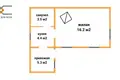 Maison 29 m² Nalibacki sielski Saviet, Bélarus
